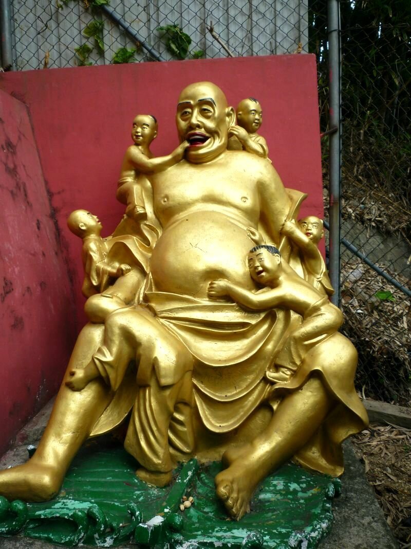 Budda2 Гонконг   Монастырь Десяти Тысяч Будд