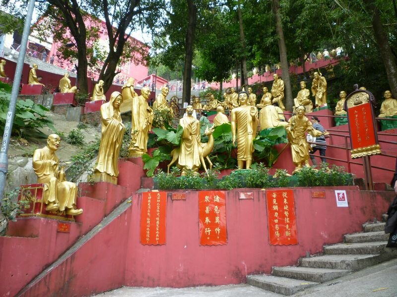 Budda7 Гонконг   Монастырь Десяти Тысяч Будд