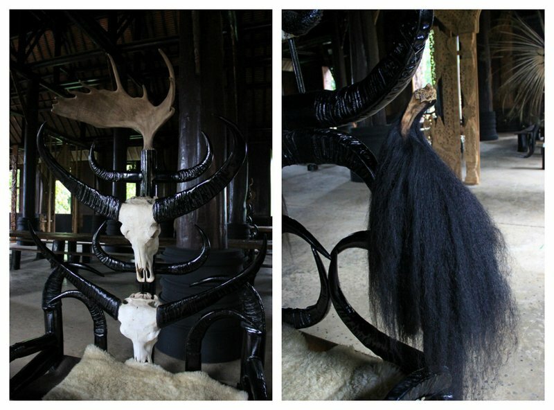 collage21 Черный Дом   странное мистическое место в Чианграй Таиланд